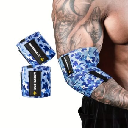 iFit Powerlifting Elbow Sleeve Blue Navy IFIT18