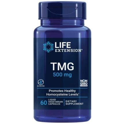 LIFE EXTENSION TMG (Trimethylglycine)500mg 60caps