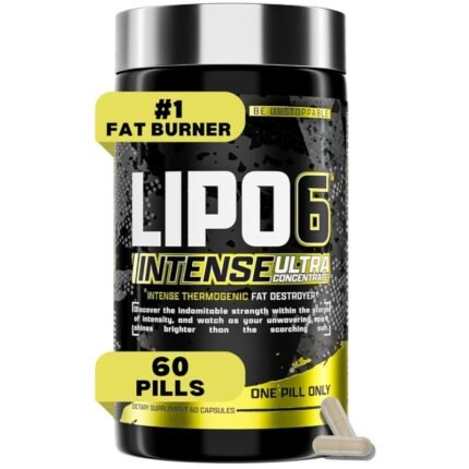 NUTREX Lipo 6 Black INTENSE UC 60caps