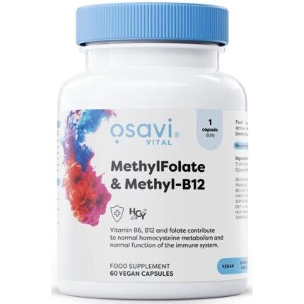 OSAVI MethylFolate & Methyl-B12 - 60 vegan caps