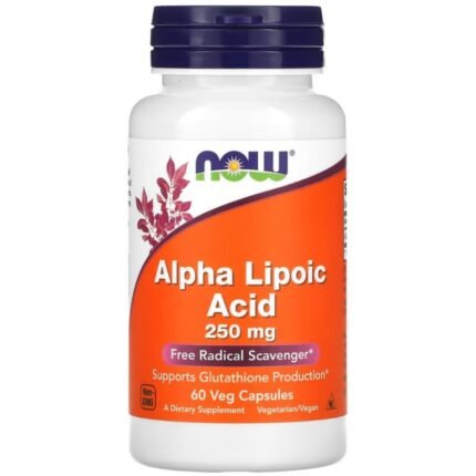NOW FOODS Alpha Lipoic Acid - ALA 250mg x 60VCaps