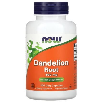 NOW FOODS Dandelion Root 500mg - 100 vcaps