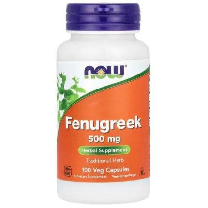 NOW FOODS Fenugreek 500mg 100caps
