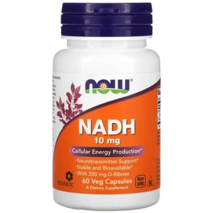 NOW FOODS NADH 10mg - 60 vcaps