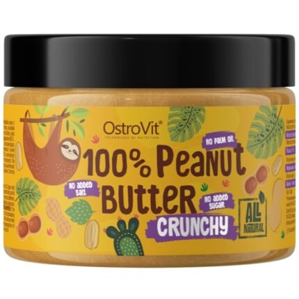 OstroVit 100% Peanut Butter 500g Crunchy