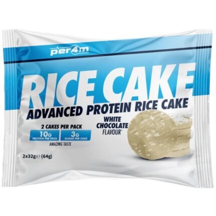PER4M Rice Cakes 2 x 32g Dark Chocolate BB 11.02.2026