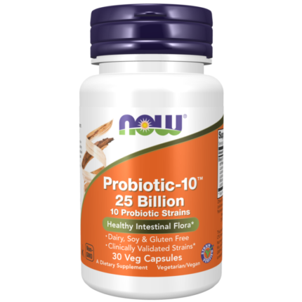 NOW FOODS Probiotic-10, 25 Billion - 30vcaps