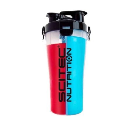 SCITEC Plastic Dual shaker 700 ml (2x350ml)