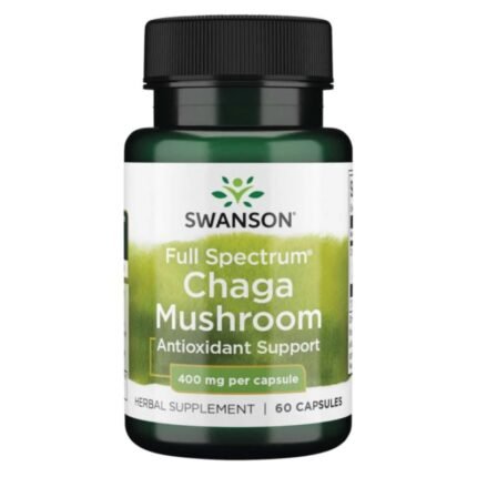 SWANSON Chaga Mushroom 400mg - 60caps