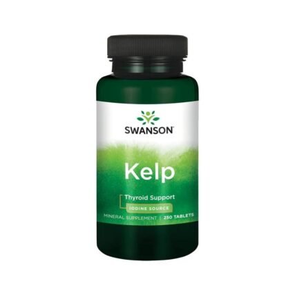 SWANSON Kelp (Iodine Source), 225mcg - 250 tablets