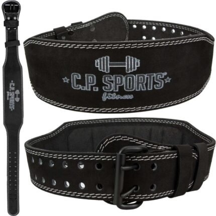 CP SPORTS Weight Lifting belt Comfort (Black) T4-8
