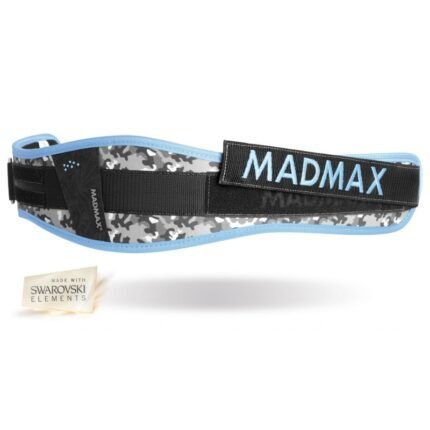 MADMAX WMN Synthetic Belt - Camo / Light Turquise (MFB-314)